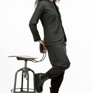 Wool Blazer With Double Lapels: Avant Garde Women's